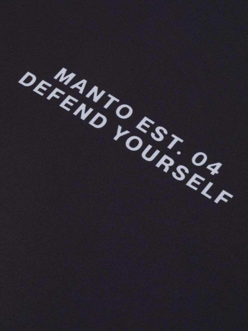MANTO Varsity RASHGUARD -black